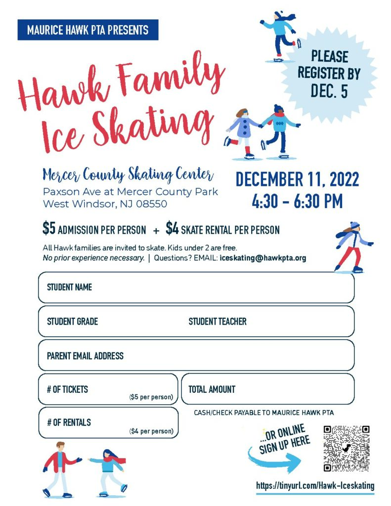 Hawk Family Ice Skating